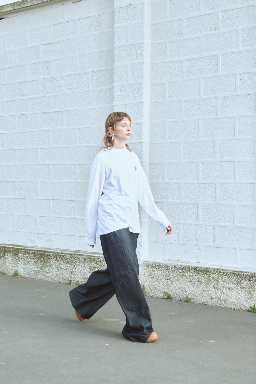 Longsleeve Logo T-Shirt White