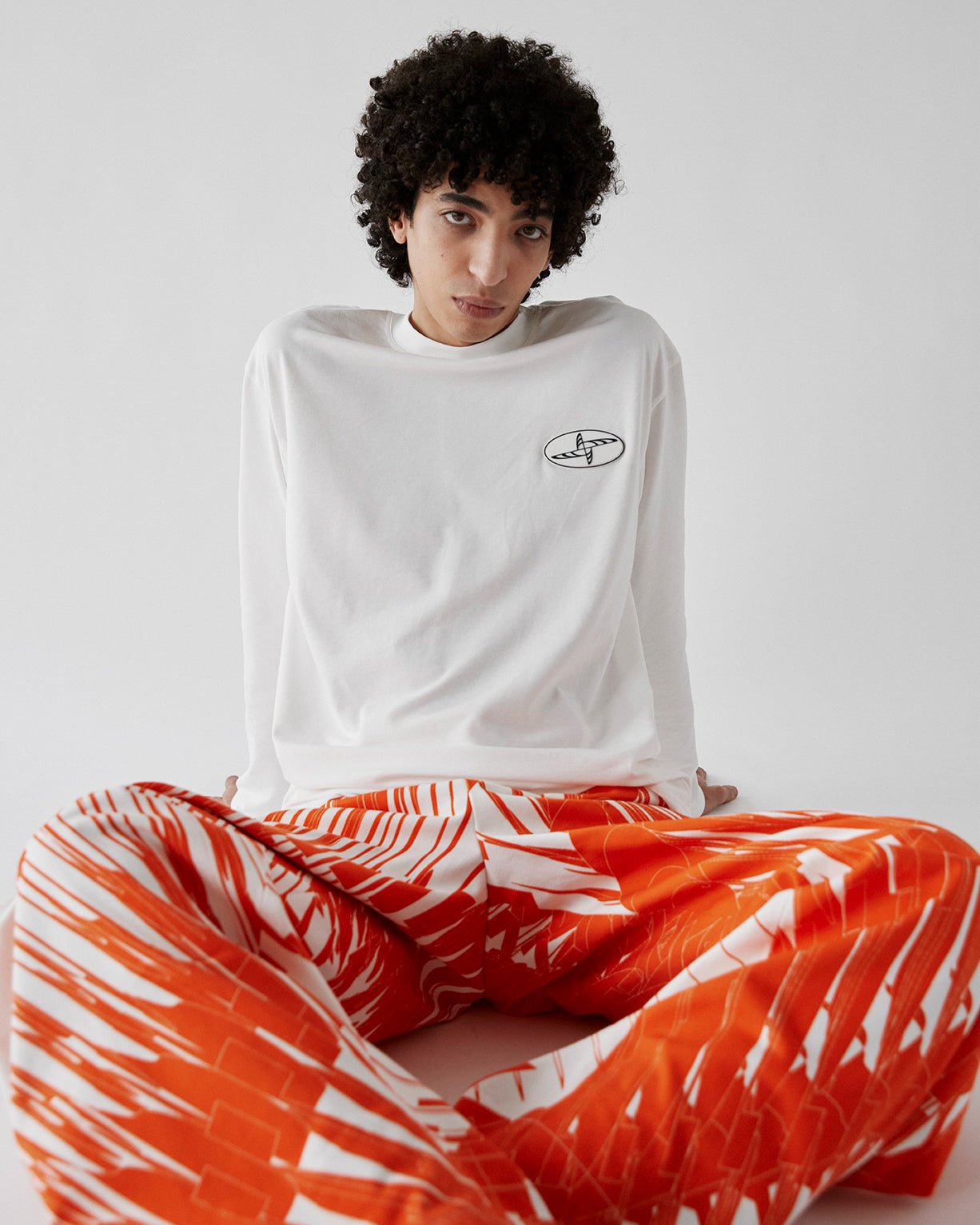 Longsleeve Logo T-Shirt White