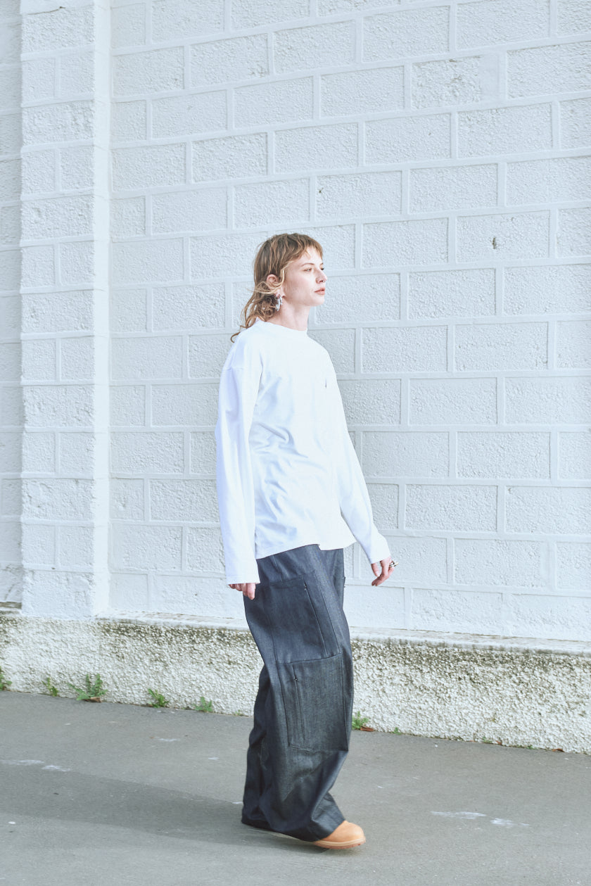 Longsleeve Logo T-Shirt White