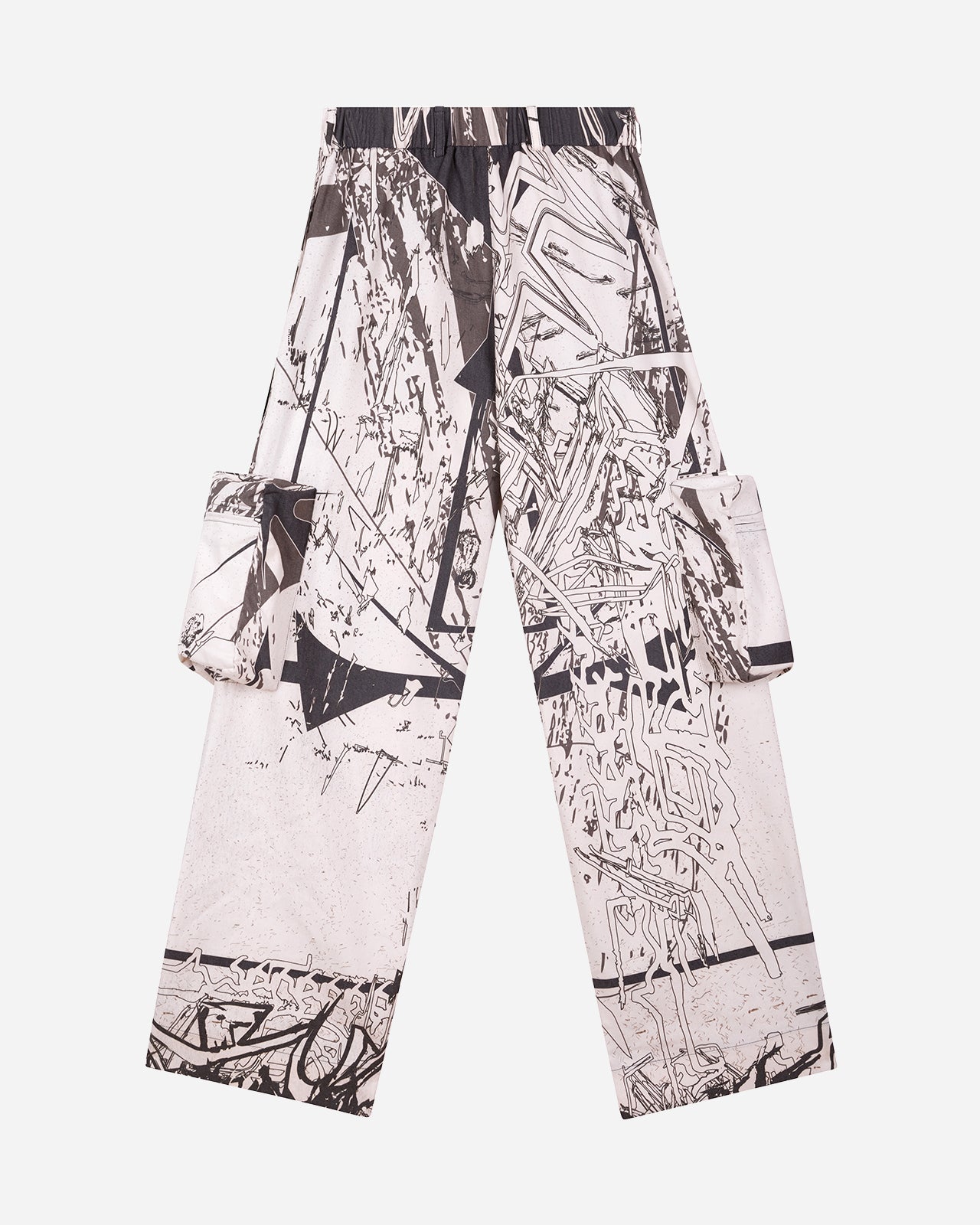 Gregor's Scars Printed 3D Cargo Trousers
