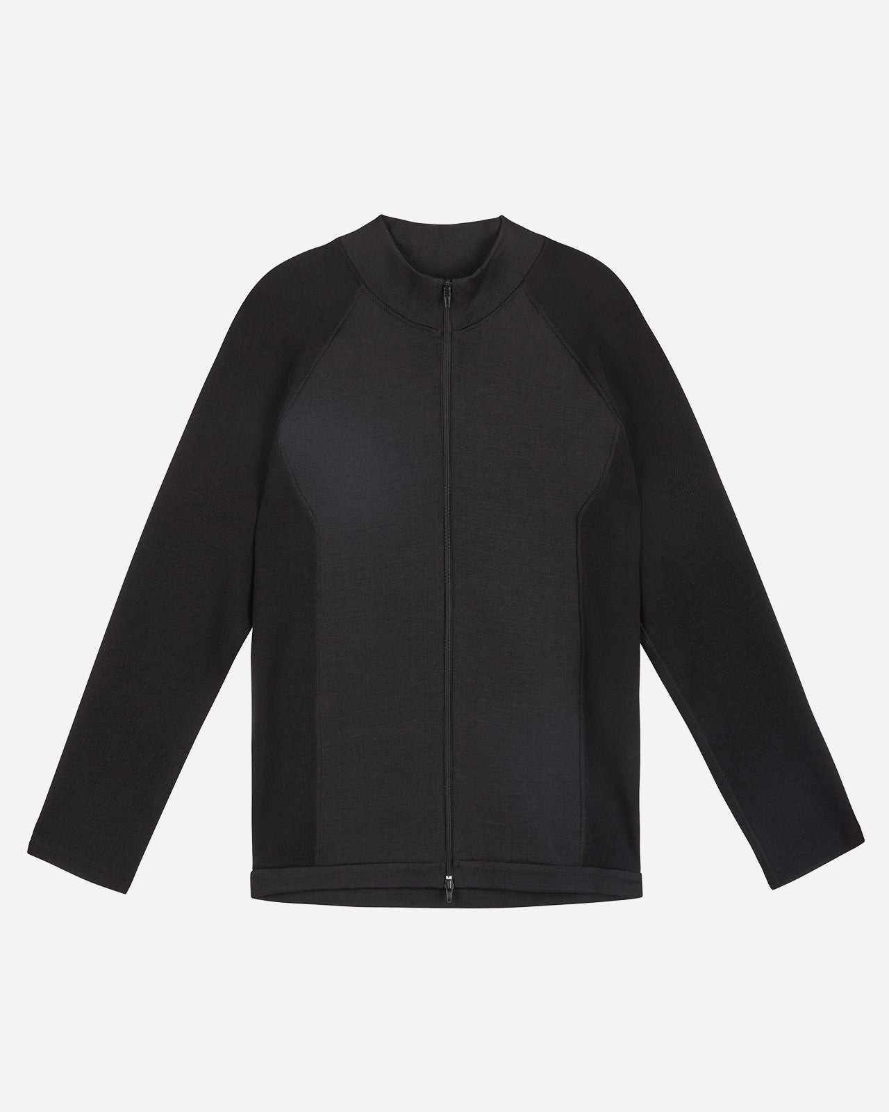 Wagwan Knitted Full Zip Sweatshirt Black