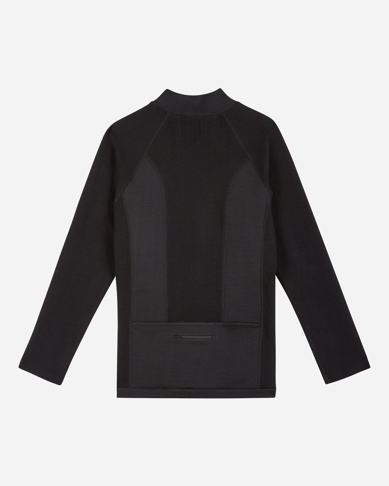 Wagwan Knitted Full Zip Sweatshirt Black
