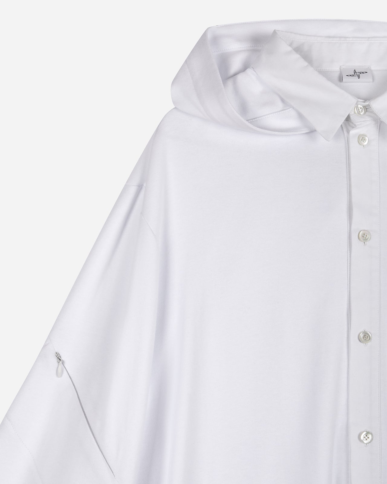 Satori Hoodie Shirt White