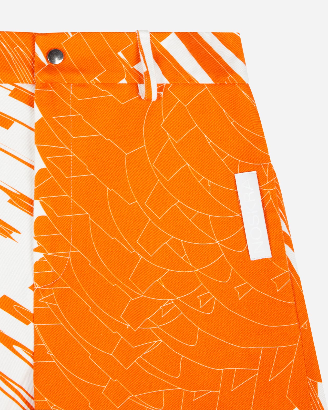 Brutal Printed 3D Cargo Trousers