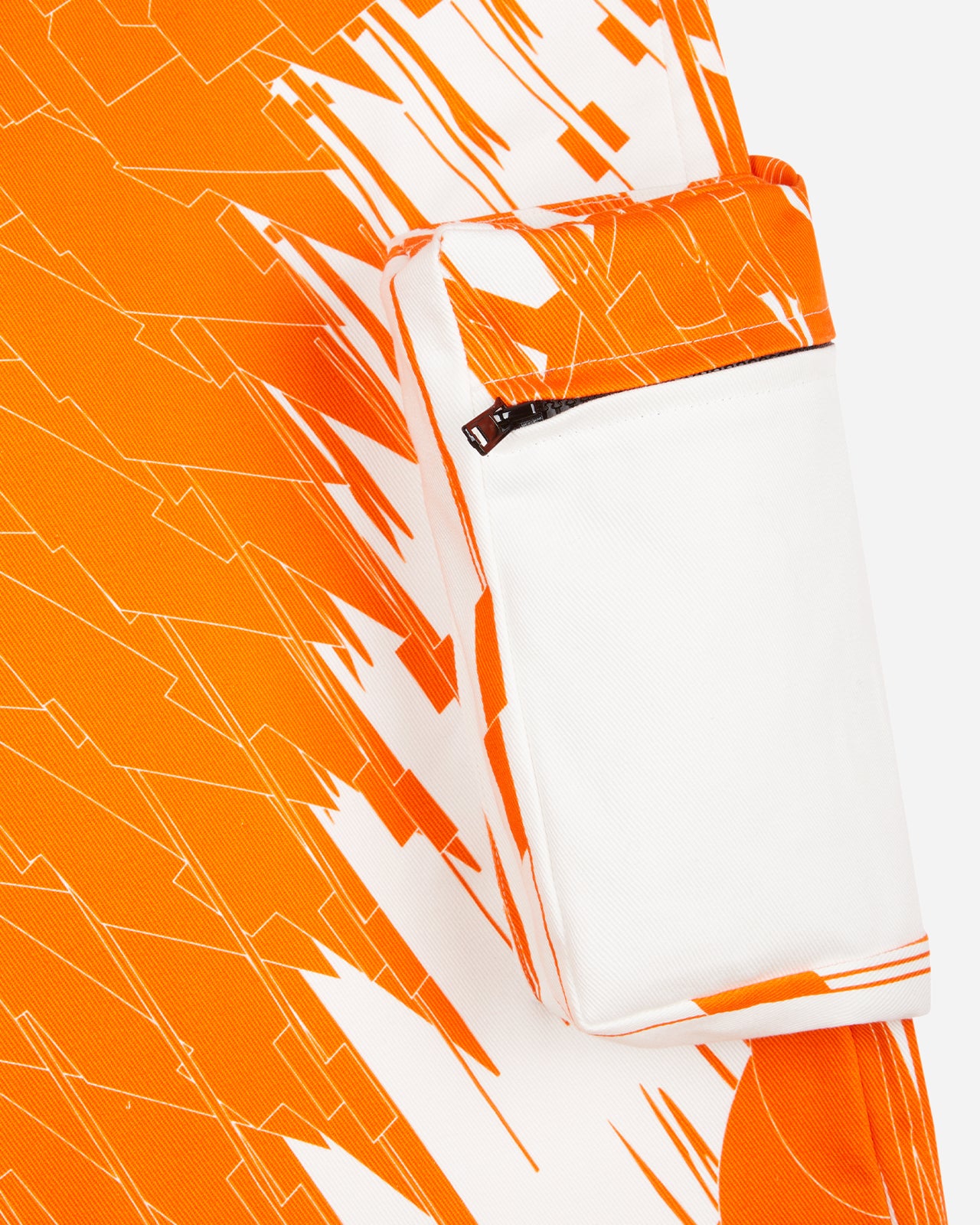 Brutal Printed 3D Cargo Trousers
